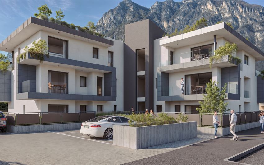 RESIDENZA LE PLEIADI - NOVA REALIZZAZIONE A RIVA DEL GARDA | Ma. Vi Mediazioni